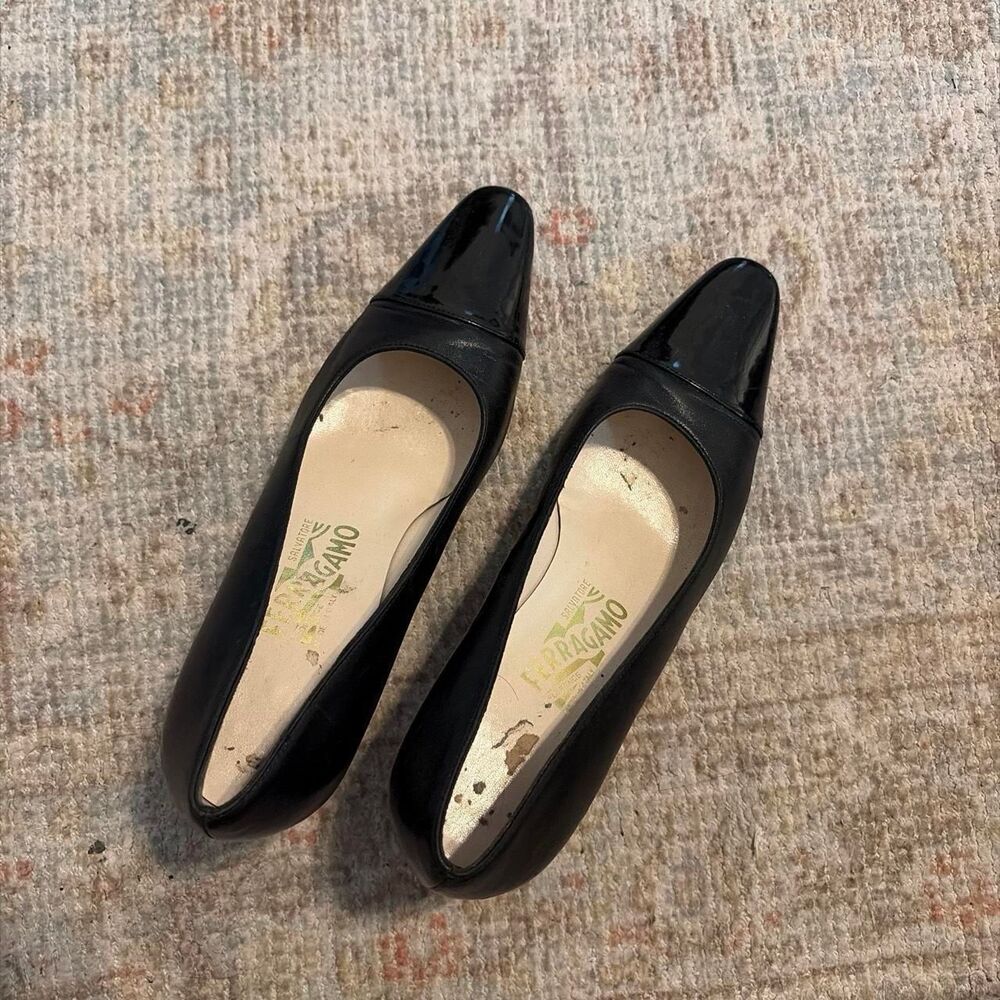Salvatore-ferragamo Women's Black Courts